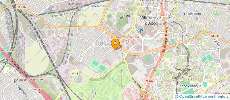 localisation de l'entreprise MONSIEUR CLAUDE ONDAYE NGUIEMBE à LILLE