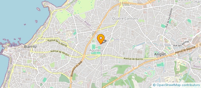 localisation de l'entreprise MONSIEUR CLAUDE ORTIZ à BIARRITZ