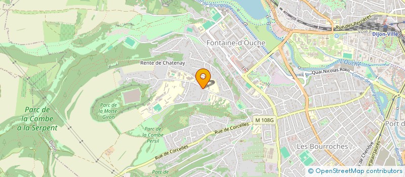 localisation de l'entreprise MONSIEUR CLAUDE PAPILLARD  DIJON