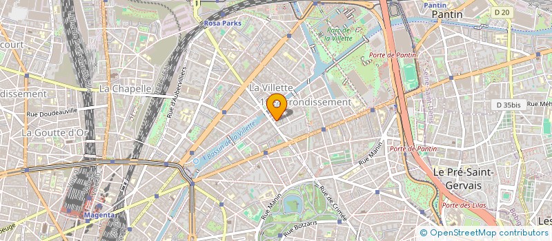 localisation de l'entreprise MONSIEUR CLAUDE PARIENTE  PARIS