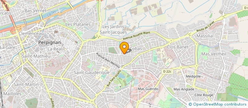 localisation de l'entreprise MONSIEUR CLAUDE PARIZOT à PERPIGNAN