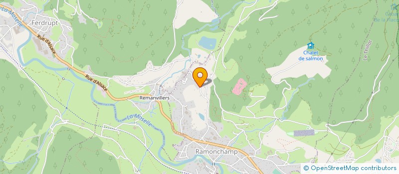 localisation de l'entreprise MONSIEUR CLAUDE PARMENTIER à RAMONCHAMP