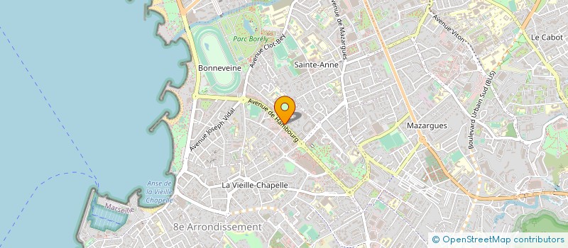localisation de l'entreprise MONSIEUR CLAUDE PARRINELLO à MARSEILLE
