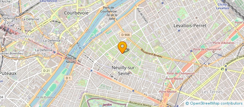 localisation de l'entreprise MONSIEUR CLAUDE PASCAL à NEUILLY-SUR-SEINE
