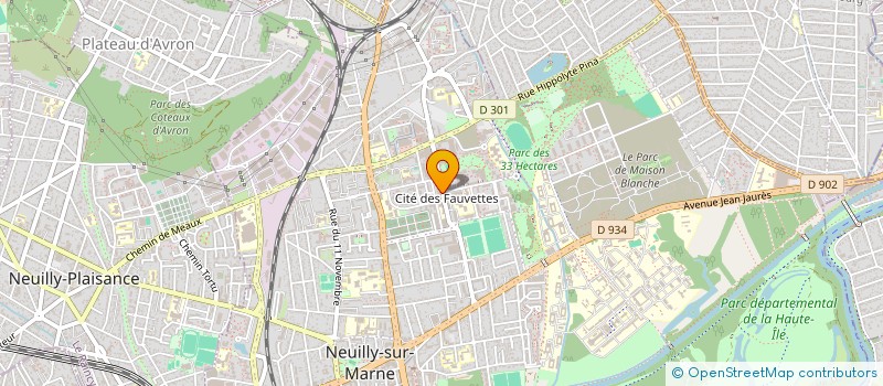 localisation de l'entreprise MONSIEUR CLAUDE PASCAL TEUMAWE KOUEMESSI à NEUILLY-SUR-MARNE