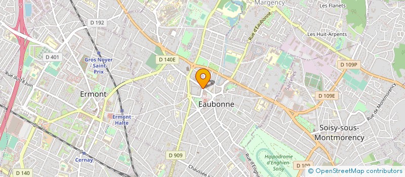 localisation de l'entreprise MONSIEUR CLAUDE PASCON à EAUBONNE