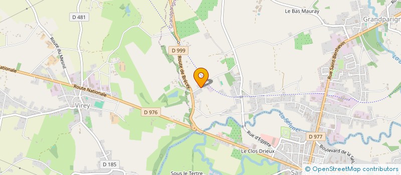 localisation de l'entreprise MONSIEUR CLAUDE PASQUER à GRANDPARIGNY