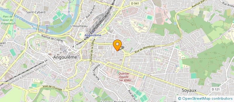 localisation de l'entreprise MONSIEUR CLAUDE PECCOLO à ANGOULEME