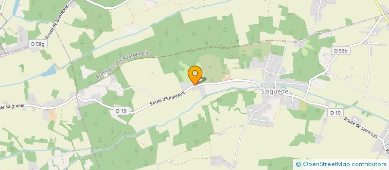 localisation de l'entreprise MONSIEUR CLAUDE PELLEGRINO  SAINT-THOMAS