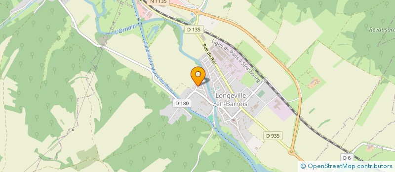 localisation de l'entreprise MONSIEUR CLAUDE PELLERIN à LONGEVILLE-EN-BARROIS