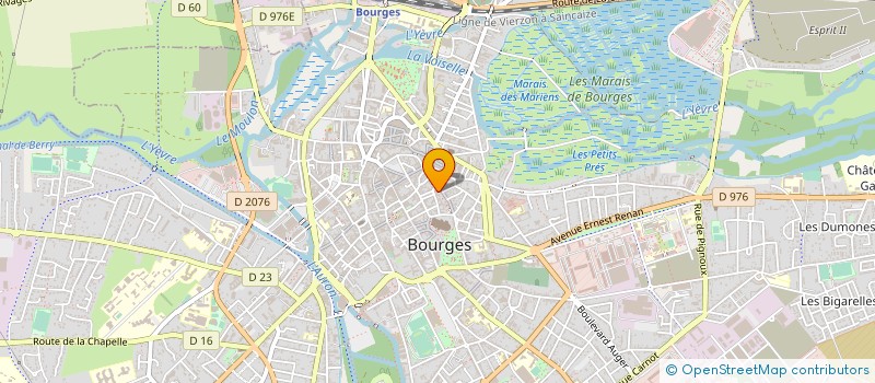 localisation de l'entreprise MONSIEUR CLAUDE PELLETIER à BOURGES