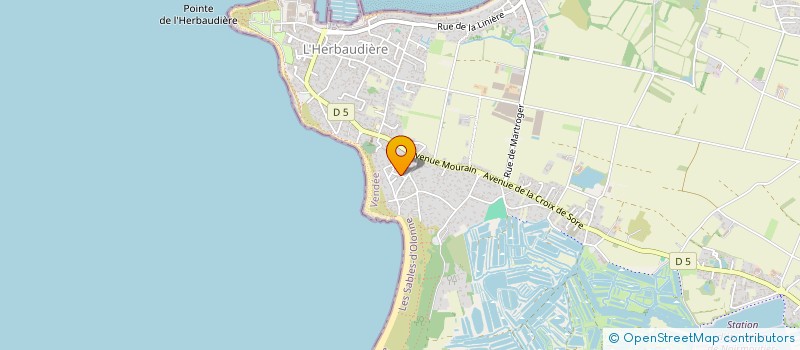 localisation de l'entreprise MONSIEUR CLAUDE PENISSON à NOIRMOUTIER-EN-L'ILE