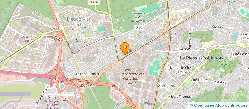 localisation de l'entreprise MONSIEUR CLAUDE PENVERN à CLAMART