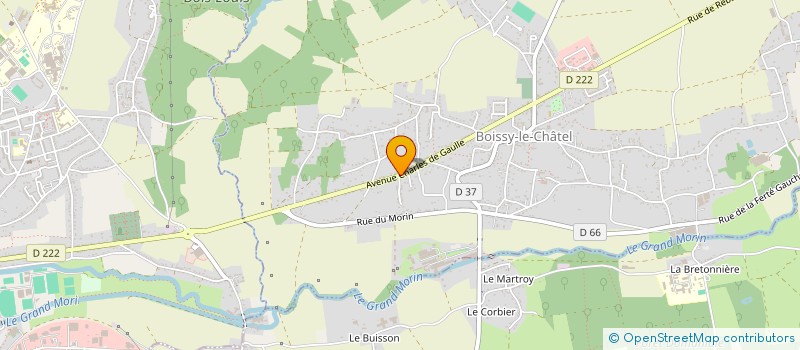 localisation de l'entreprise MONSIEUR CLAUDE PERCHEMINIER à BOISSY-LE-CHATEL