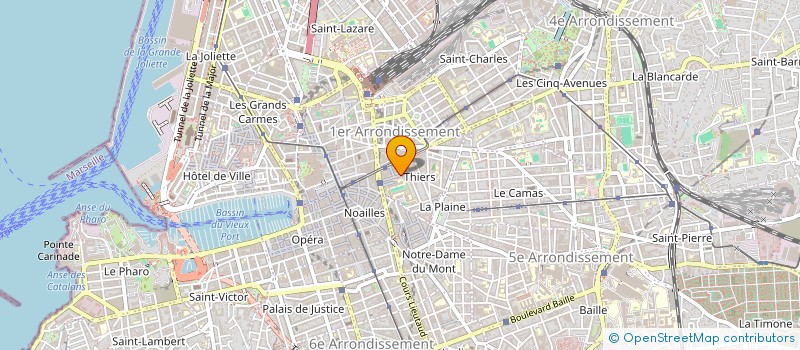 localisation de l'entreprise MONSIEUR CLAUDE PEREZ à MARSEILLE
