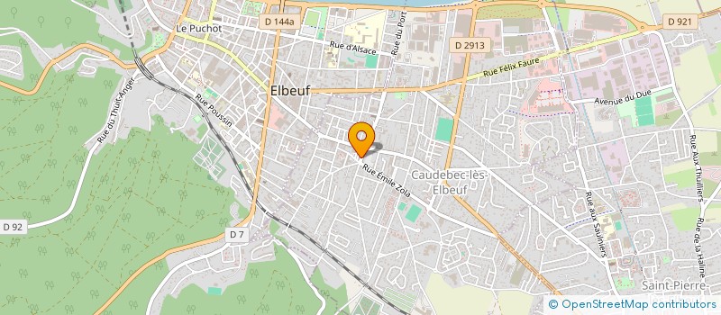 localisation de l'entreprise MONSIEUR CLAUDE PERIERS  CAUDEBEC-LES-ELBEUF