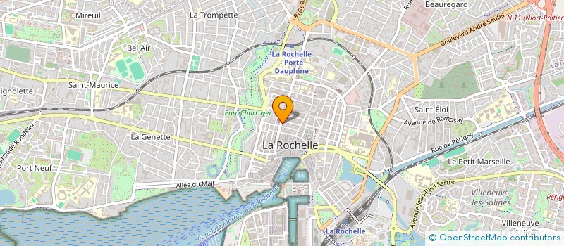 localisation de l'entreprise MONSIEUR CLAUDE PEROTTO  LA ROCHELLE