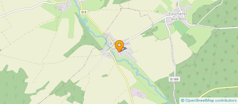 localisation de l'entreprise MONSIEUR CLAUDE PERRAUDIN à LE BOUCHON-SUR-SAULX