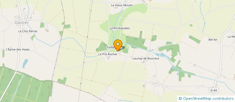 localisation de l'entreprise MONSIEUR CLAUDE PERRIGAUD  MARSAC-SUR-DON