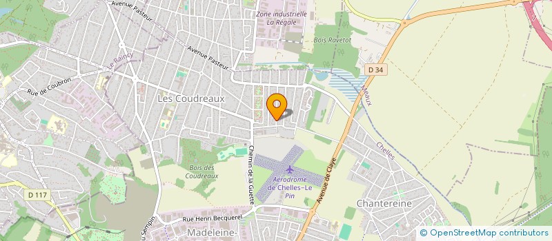 localisation de l'entreprise MONSIEUR CLAUDE PETIOT à CHELLES