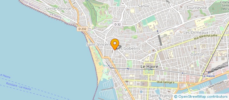 localisation de l'entreprise MONSIEUR CLAUDE PETIT à LE HAVRE