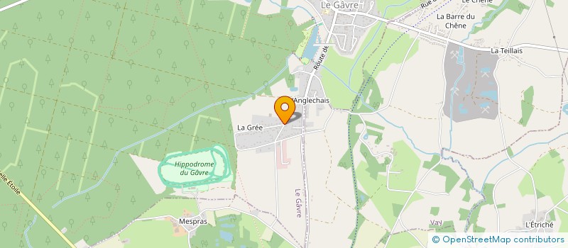 localisation de l'entreprise MONSIEUR CLAUDE PETITEAU  LE GAVRE