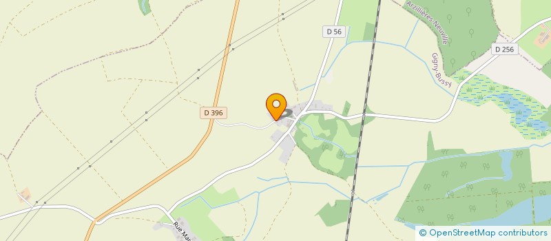 localisation de l'entreprise MONSIEUR CLAUDE PETITPRETRE  GIGNY-BUSSY