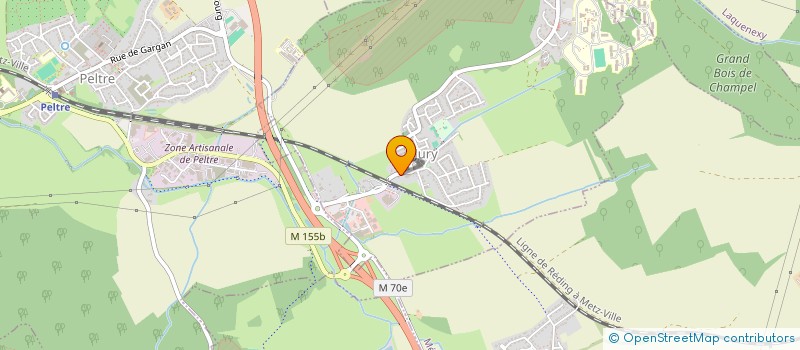 localisation de l'entreprise MONSIEUR CLAUDE PHILIPPE GOURDON  CHESNY