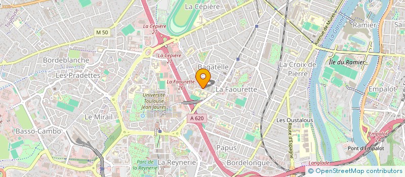 localisation de l'entreprise MONSIEUR CLAUDE PHILIPPOT à TOULOUSE