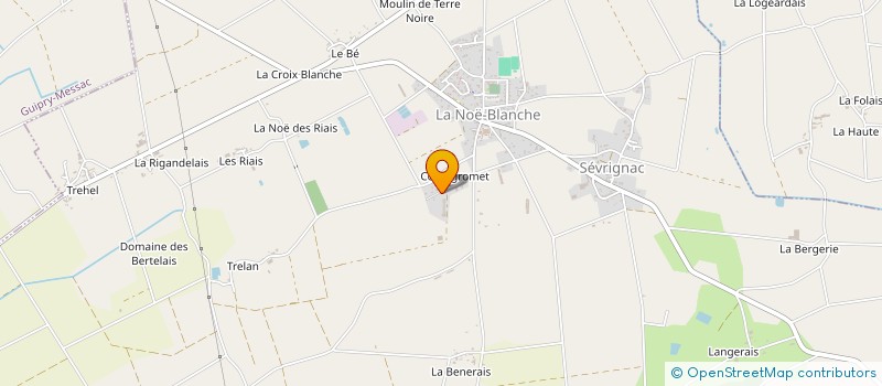localisation de l'entreprise MONSIEUR CLAUDE PHILOUZE à LA NOE-BLANCHE