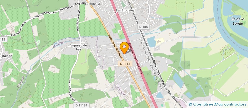 localisation de l'entreprise MONSIEUR CLAUDE PICHARD  CADAUJAC