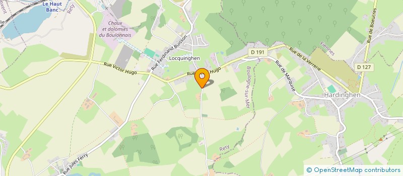 localisation de l'entreprise MONSIEUR CLAUDE PICOT  RETY