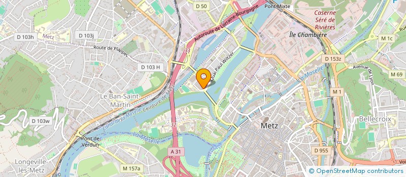 localisation de l'entreprise MONSIEUR CLAUDE PIERGIORGI à METZ