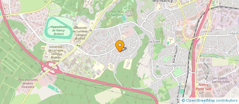 localisation de l'entreprise MONSIEUR CLAUDE PIERRON  VANDUVRE-LES-NANCY