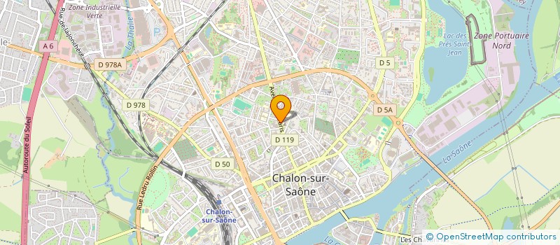 localisation de l'entreprise MONSIEUR CLAUDE PIGNEL à CHALON-SUR-SAONE