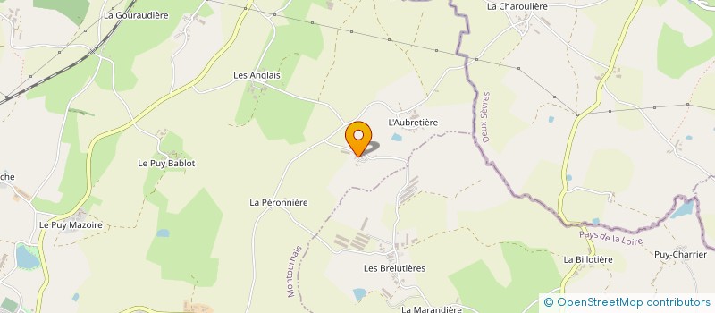 localisation de l'entreprise MONSIEUR CLAUDE PIGNON  MONTOURNAIS