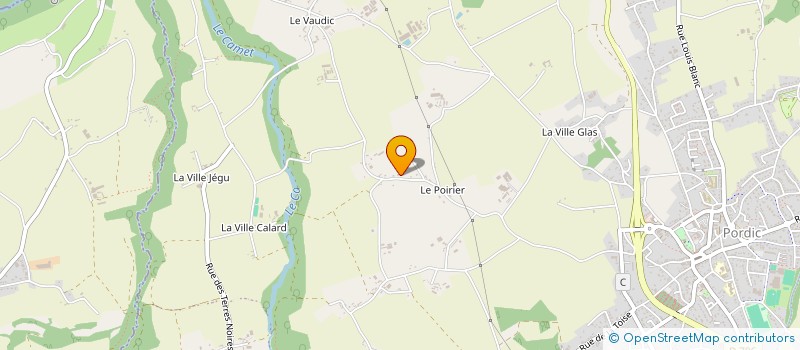 localisation de l'entreprise MONSIEUR CLAUDE PILLARD à PORDIC