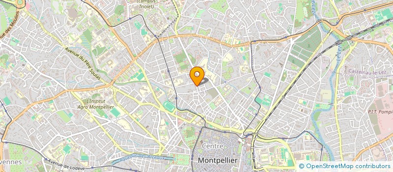 localisation de l'entreprise MONSIEUR CLAUDE PINGOT à MONTPELLIER