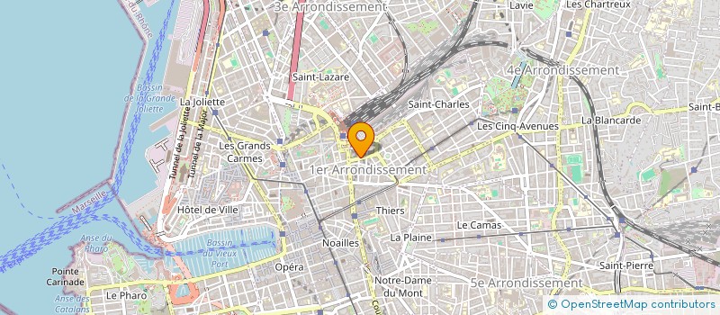 localisation de l'entreprise MONSIEUR CLAUDE PISANI à MARSEILLE