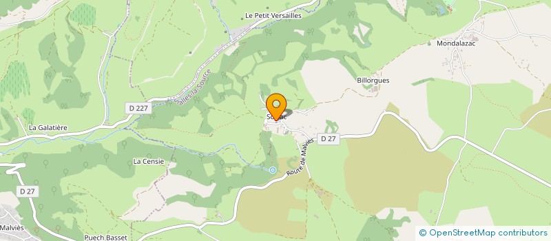 localisation de l'entreprise MONSIEUR CLAUDE PLEGAT à SAINT-CHRISTOPHE-VALLON