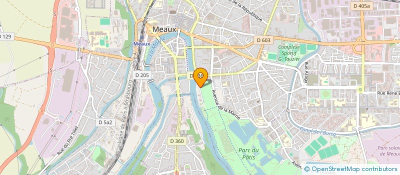 localisation de l'entreprise MONSIEUR CLAUDE POILASNE à MEAUX
