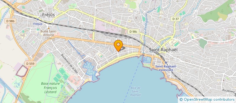 localisation de l'entreprise MONSIEUR CLAUDE POINT à FREJUS