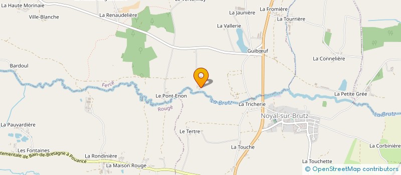 localisation de l'entreprise MONSIEUR CLAUDE POIRIER à SOULVACHE