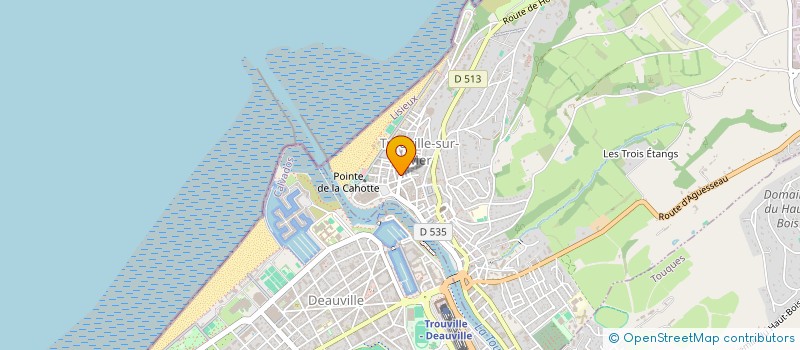localisation de l'entreprise MONSIEUR CLAUDE POLLACI à TROUVILLE-SUR-MER