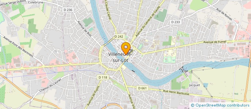 localisation de l'entreprise MONSIEUR CLAUDE POMIE  VILLENEUVE-SUR-LOT