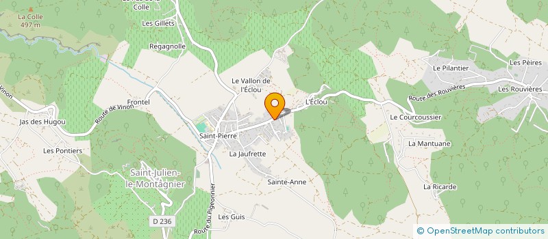 localisation de l'entreprise MONSIEUR CLAUDE PONTY à SAINT-JULIEN