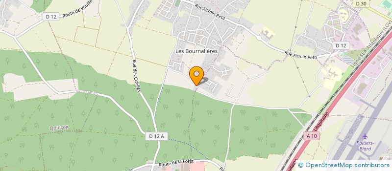localisation de l'entreprise MONSIEUR CLAUDE PORTRON à VOUNEUIL-SOUS-BIARD