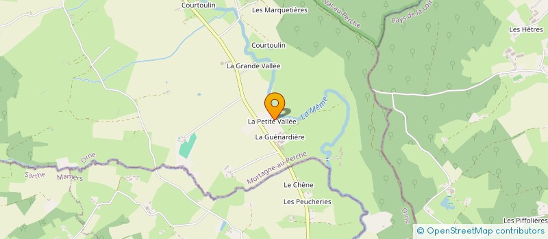 localisation de l'entreprise MONSIEUR CLAUDE POTTIER à APPENAI-SOUS-BELLEME