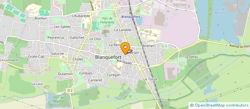 localisation de l'entreprise MONSIEUR CLAUDE POUGHET à BLANQUEFORT