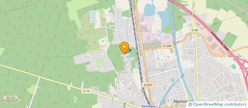 localisation de l'entreprise MONSIEUR CLAUDE POULARD  SAINT-PIERRE-LES-NEMOURS